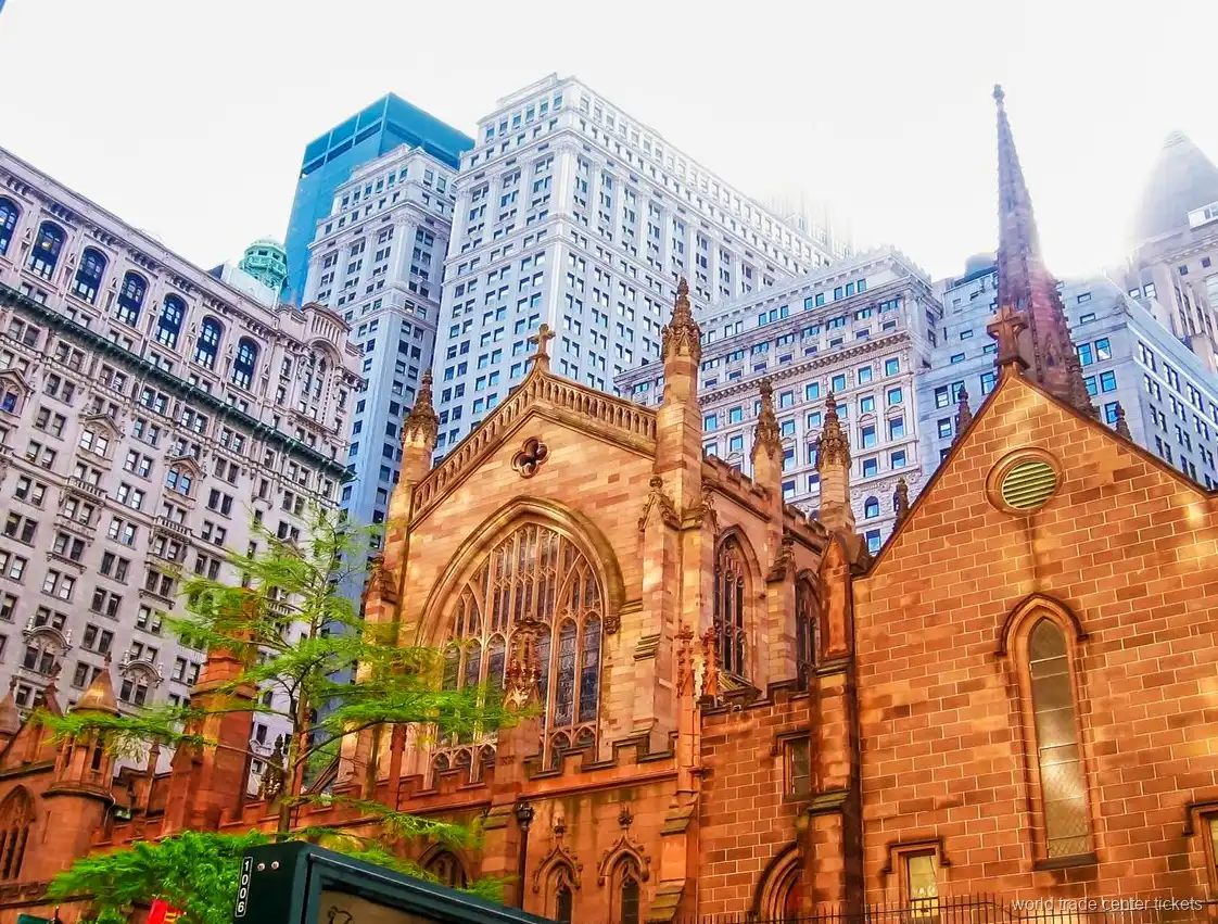 Trinity Church und Friedhof bei der privaten Downtown New York Tour