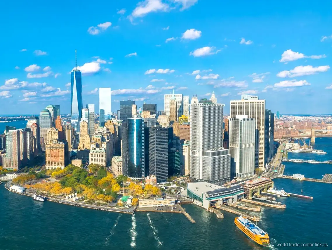 One World Observatory view included on the longer Downtown New York tour tiers