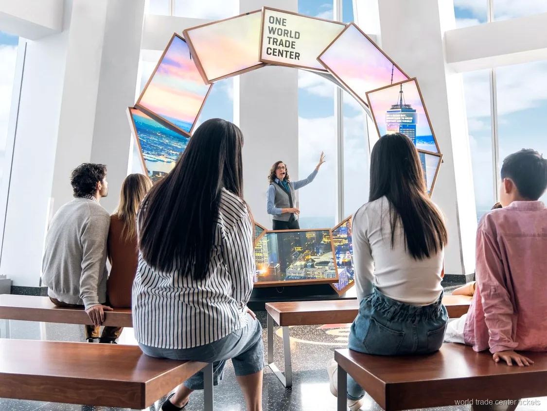 Szklana podłoga Sky Portal na One World Observatory