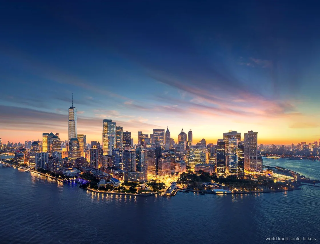 Piso 100 del mirador del One World Observatory