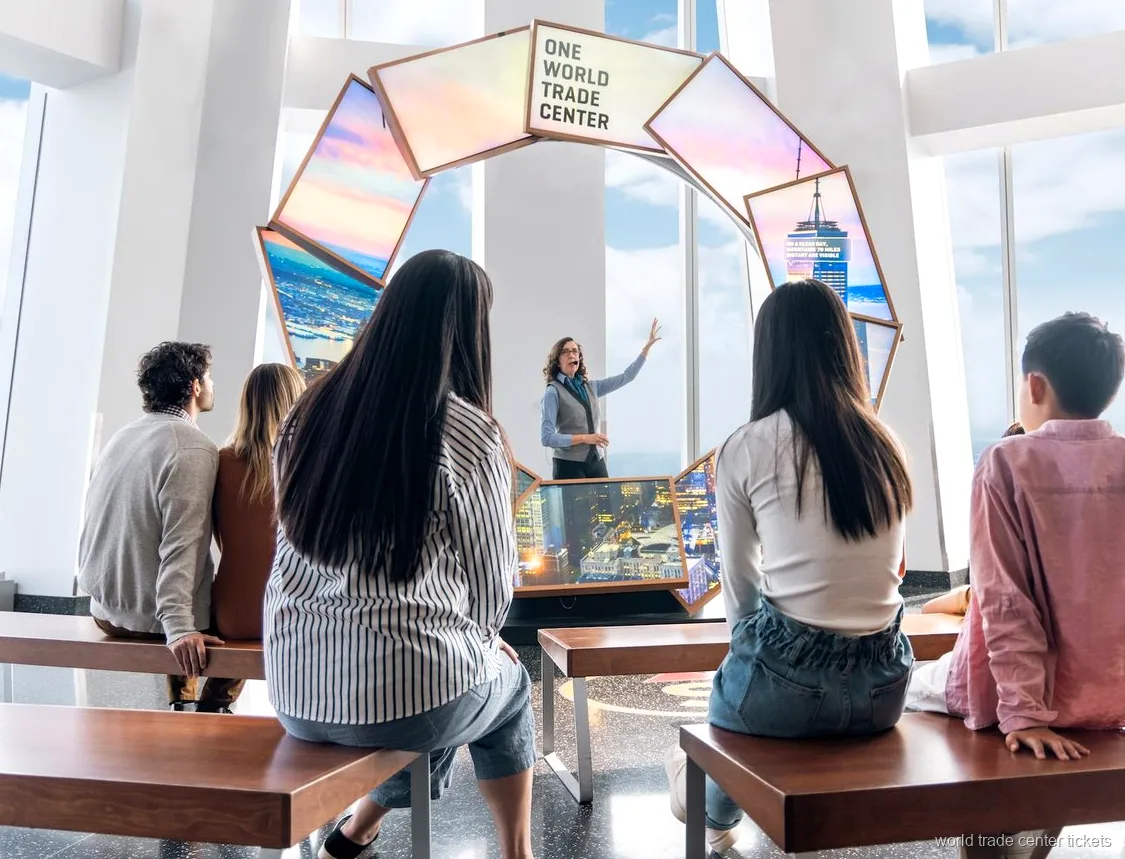 Sky Portal glasgulvsudsigt ved One World Observatory
