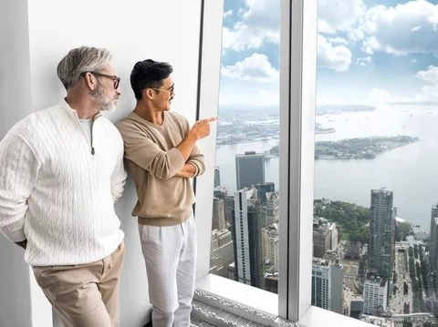 One World Trade Center Ticket, Innenansicht des SkyPod-Aufzugs