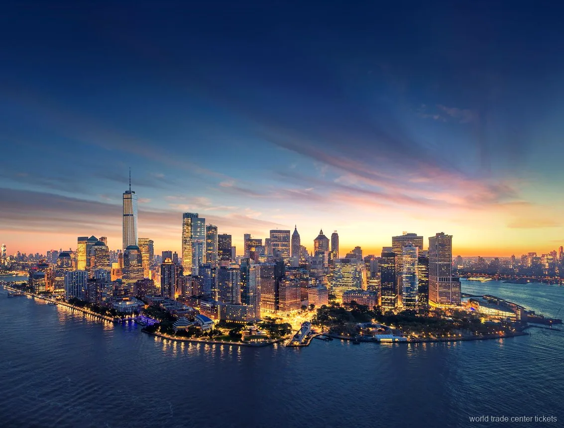 Uitkijkplatform op de 100e verdieping van One World Observatory