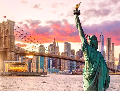 Panoramiczny widok z One World Observatory na prywatnej wycieczce